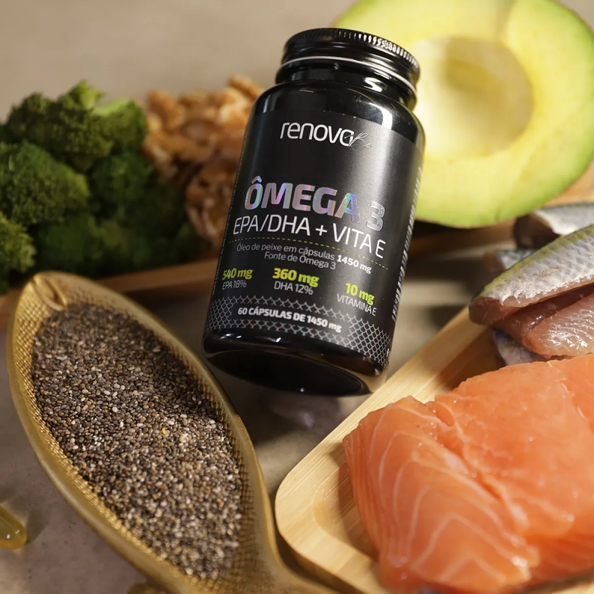 Ômega 3 com Alimentos Ricos em Ômega 3